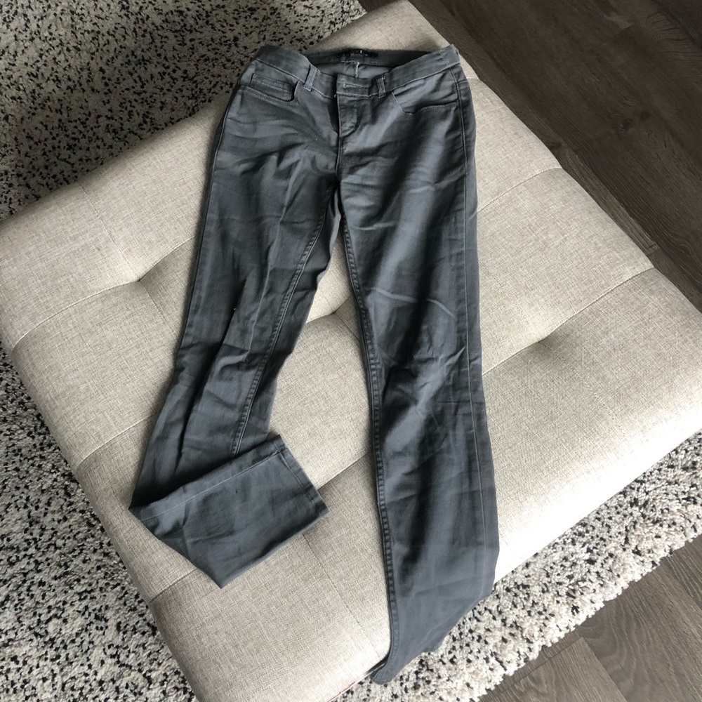 Gray Skinny Pants